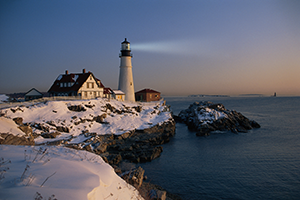 Lighthouse Winter